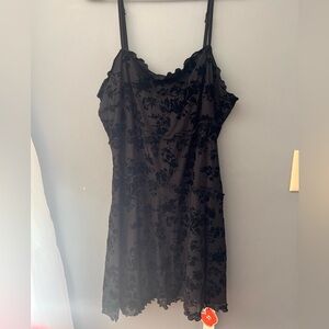 Black mini dress size 1XL